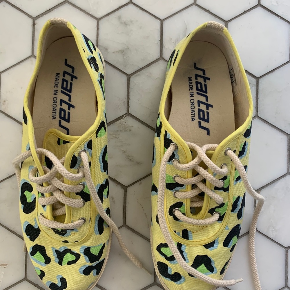 Anthropologie Startas Canvas Sneakers